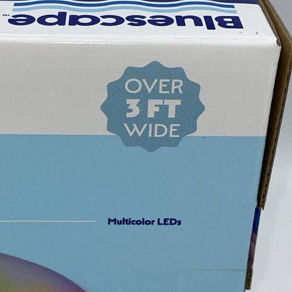 Bluescape‎ LED Pool Tube - Inflatable Light Up Floating Ring, - Picture 5 of 5